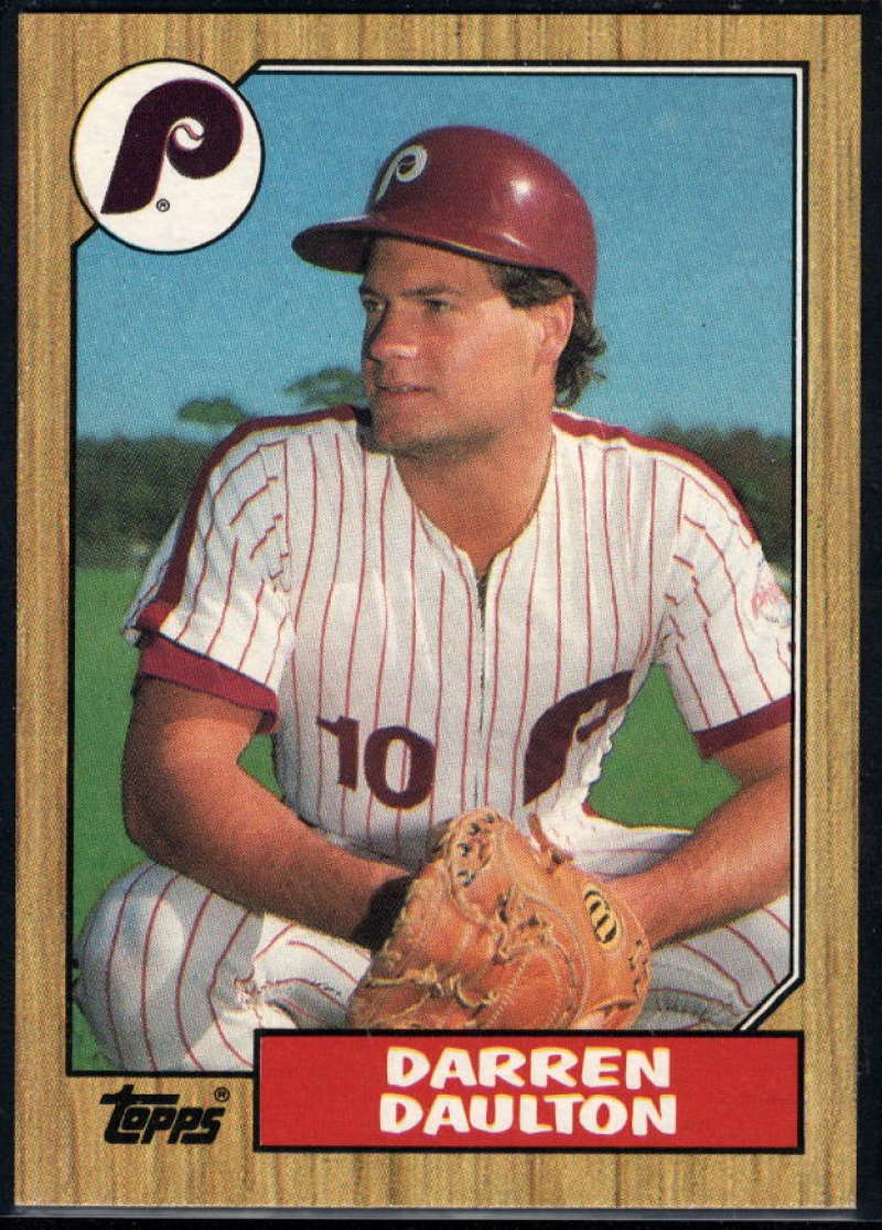 1987 Topps #636 Darren Daulton Phillies Image 1