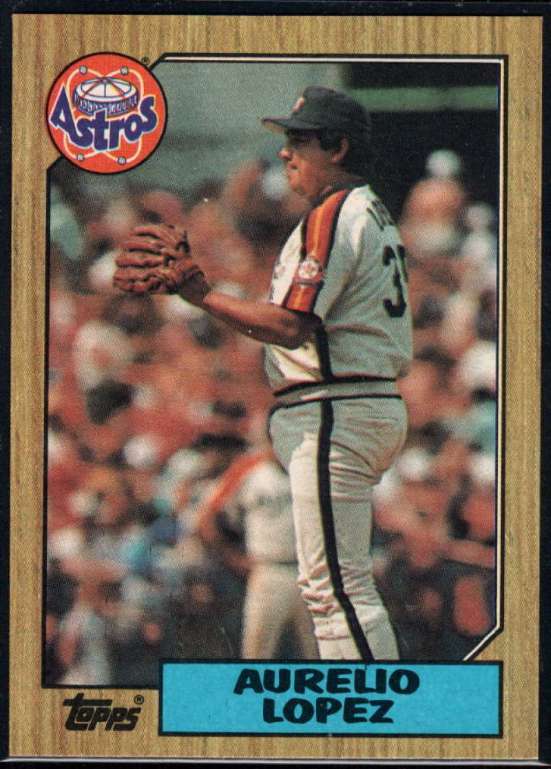 1987 Topps #659 Aurelio Lopez Astros Image 1