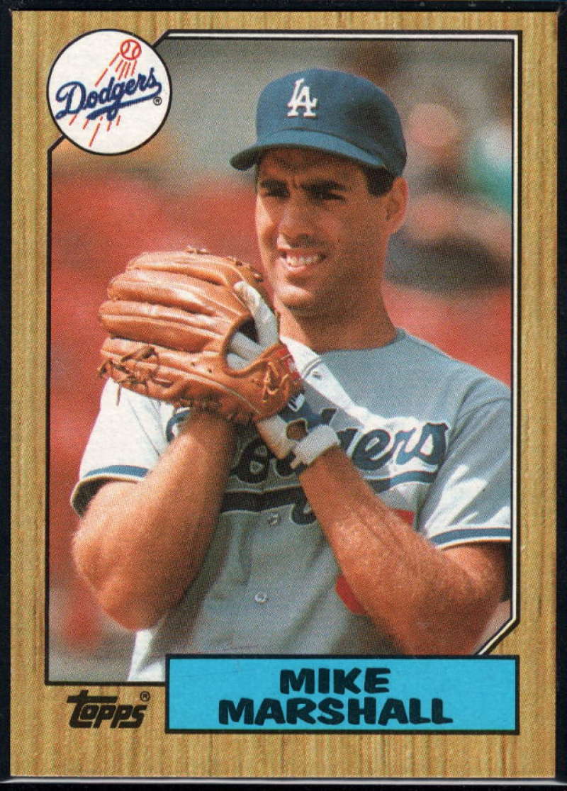 1987 Topps #664 Mike A. Marshall Dodgers Image 1