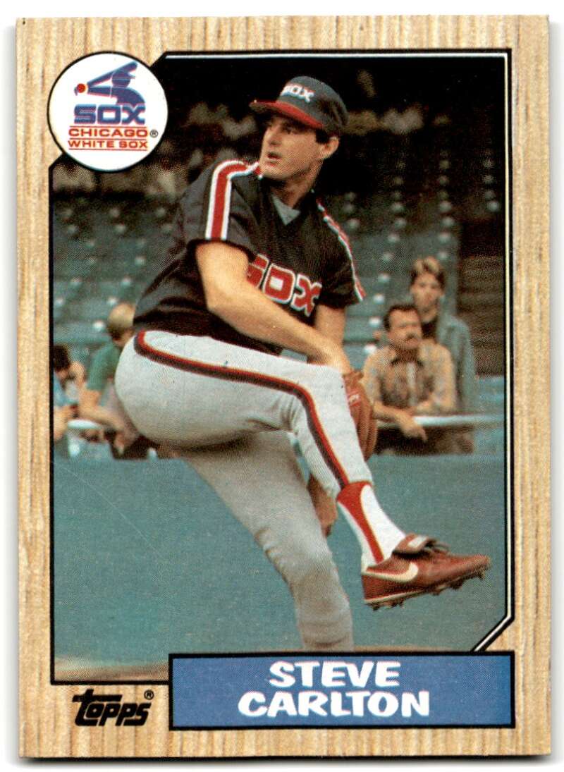 1987 Topps #718 Steve Carlton White Sox Image 1