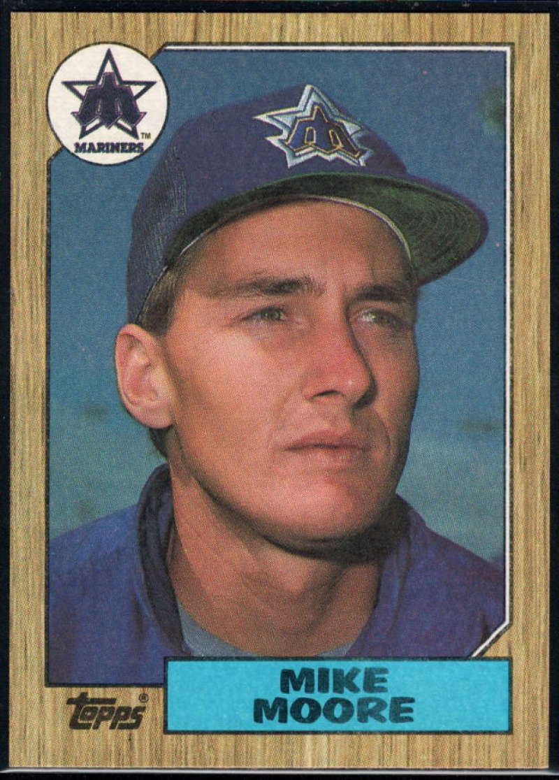 1987 Topps #727 Mike Moore Mariners Image 1
