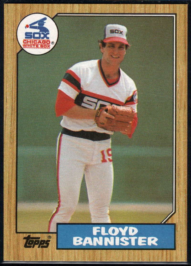 1987 Topps #737 Floyd Bannister White Sox Image 1