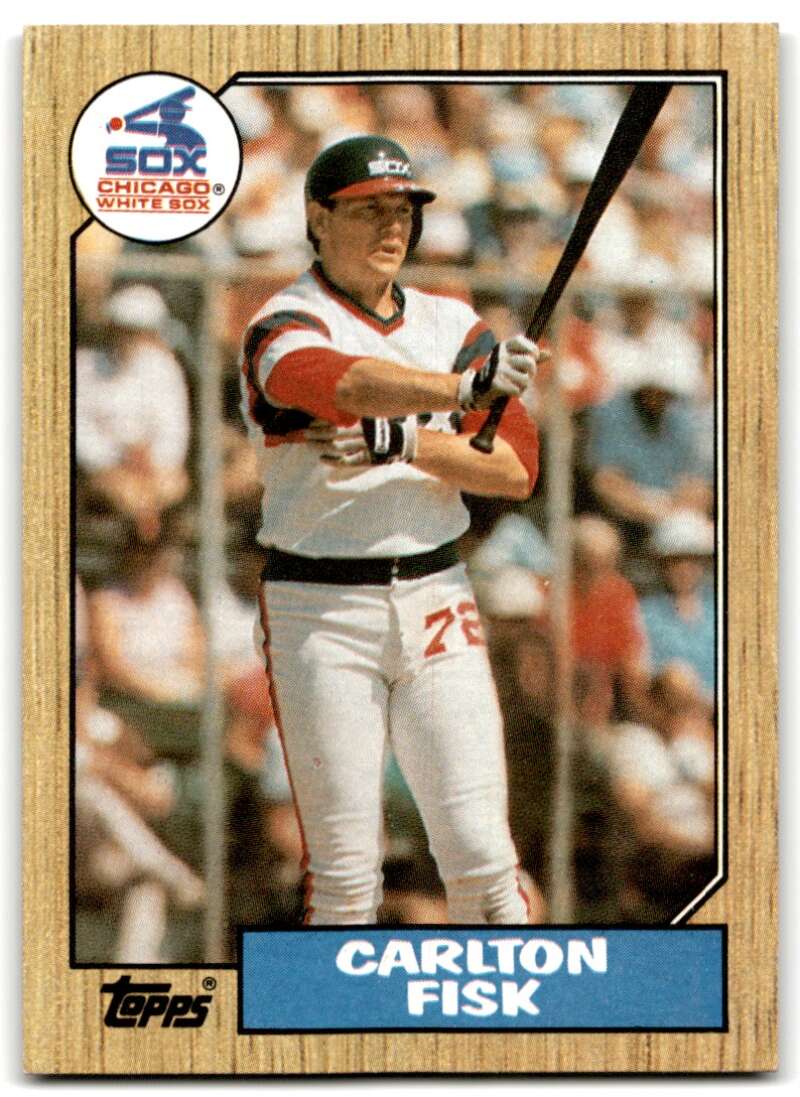1987 Topps #756 Carlton Fisk White Sox Image 1