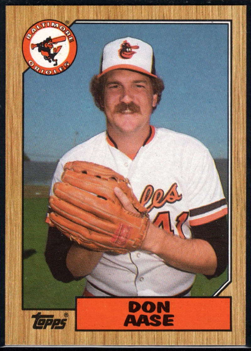 1987 Topps #766 Don Aase Orioles Image 1