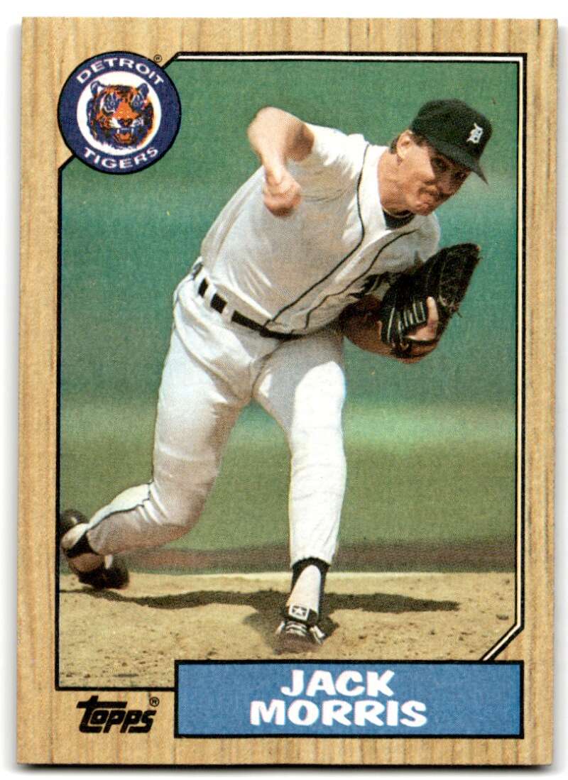 1987 Topps #778 Jack Morris Tigers Image 1