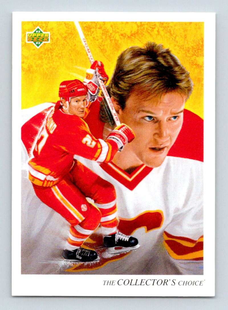 1992-93 Upper Deck Hockey #3 Tomas Forslund TC Calgary Flames Image 1