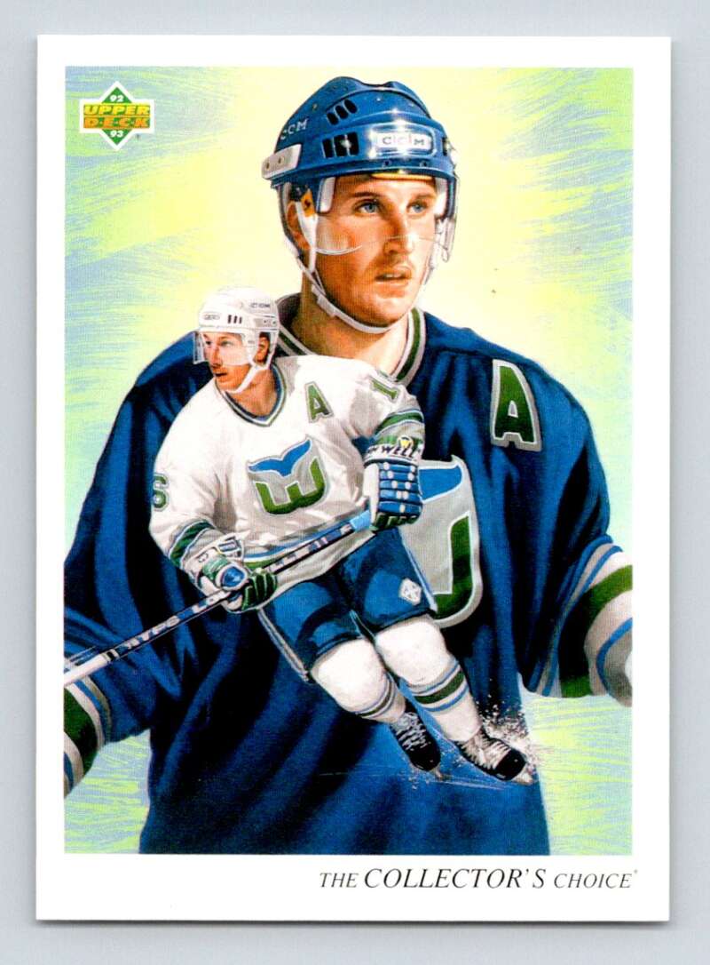 1992-93 Upper Deck Hockey #7 Pat Verbeek TC Hartford Whalers Image 1