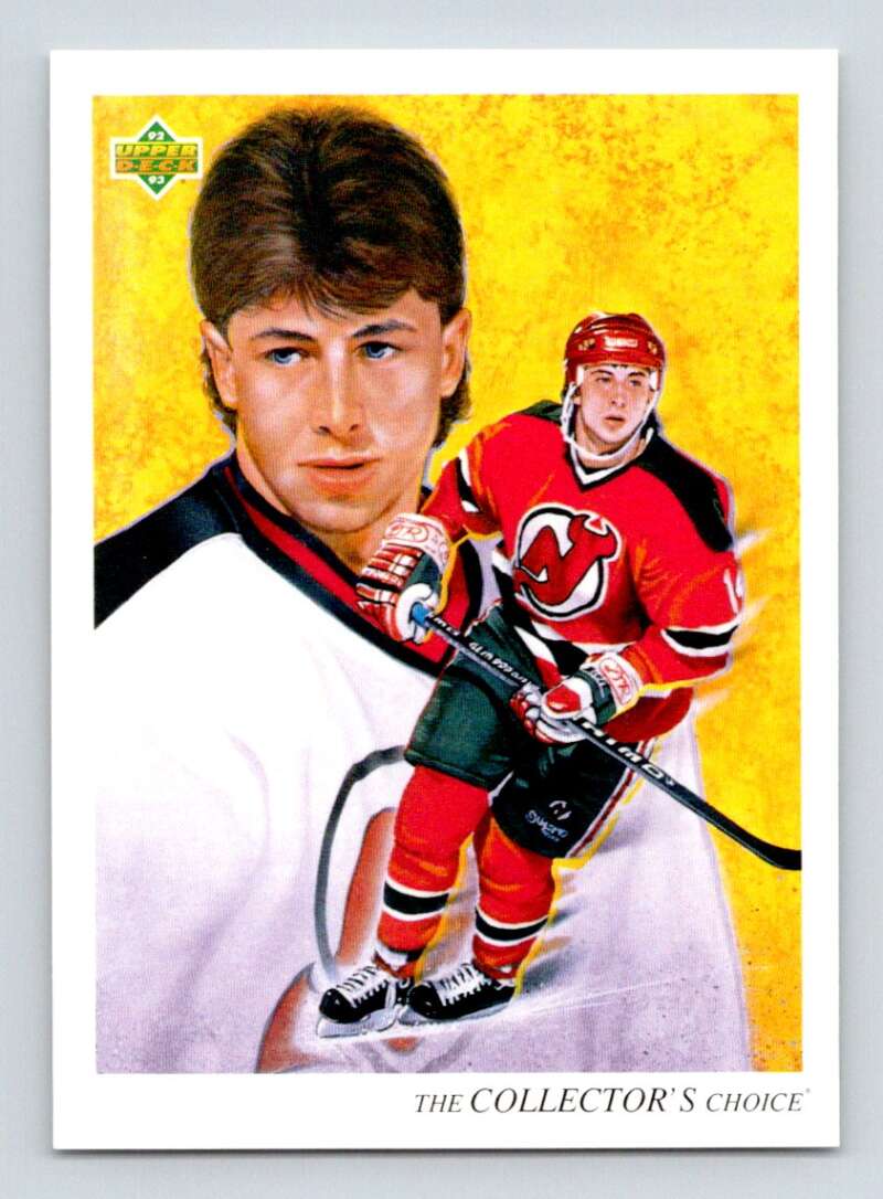 1992-93 Upper Deck Hockey #11 Kevin Todd TC New Jersey Devils Image 1