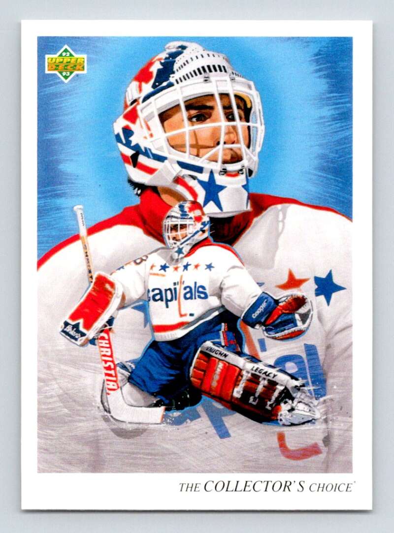 1992-93 Upper Deck Hockey #23 Don Beaupre TC Washington Capitals Image 1