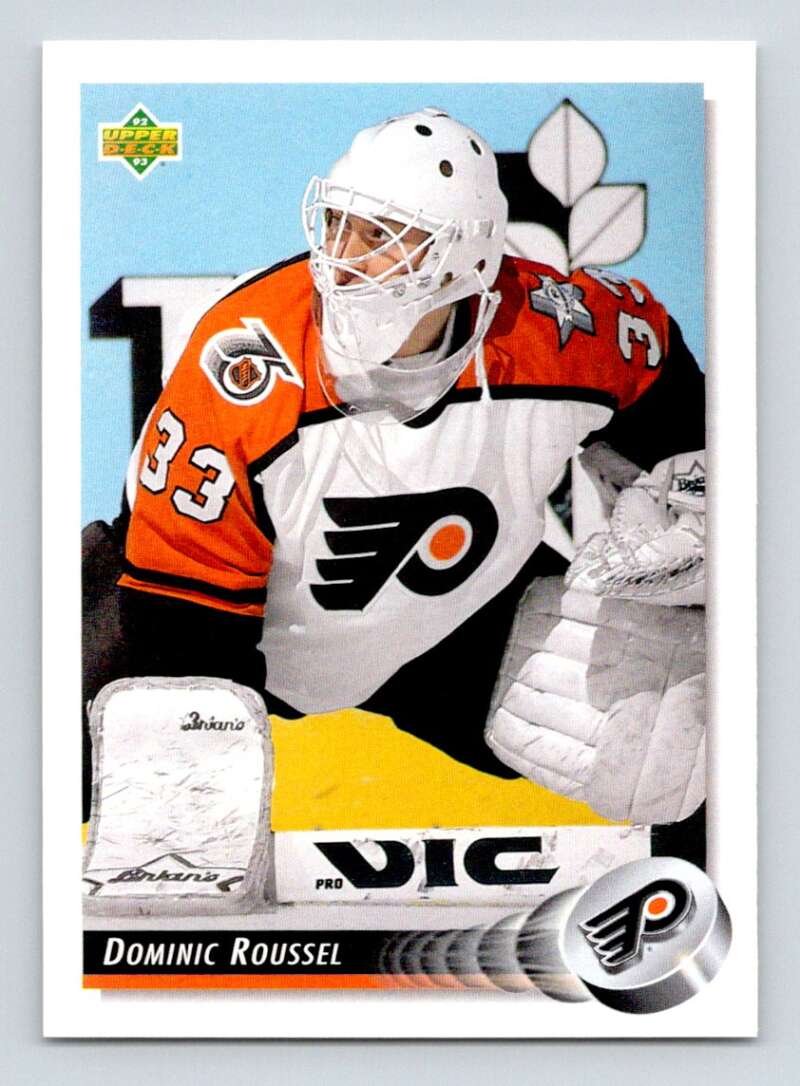 1992-93 Upper Deck Hockey #31 Dominic Roussel Philadelphia Flyers Image 1