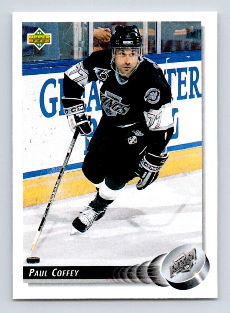 1992-93 Upper Deck Hockey #116 Paul Coffey Los Angeles Kings Image 1