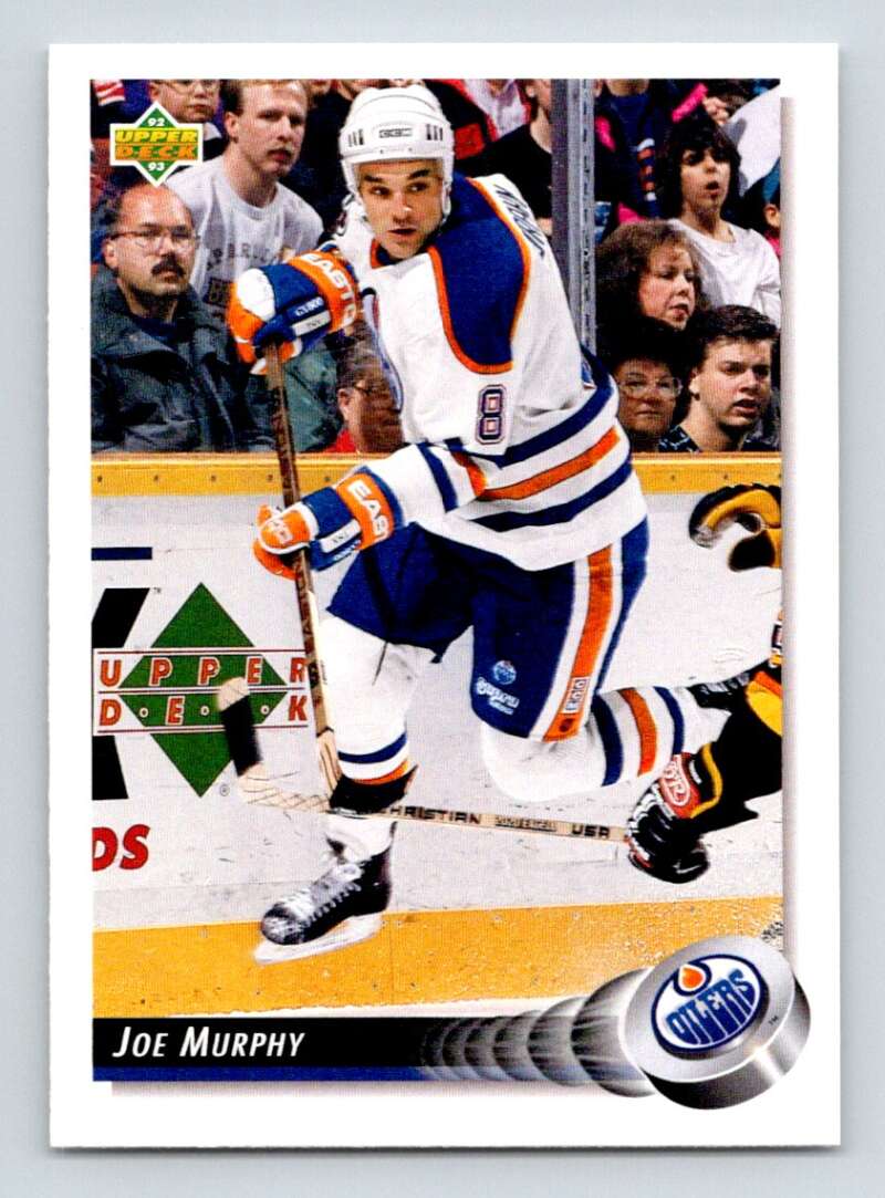 1992-93 Upper Deck Hockey #152 Joe Murphy Edmonton Oilers Image 1