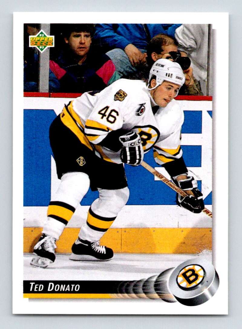 1992-93 Upper Deck Hockey #202 Ted Donato Boston Bruins Image 1