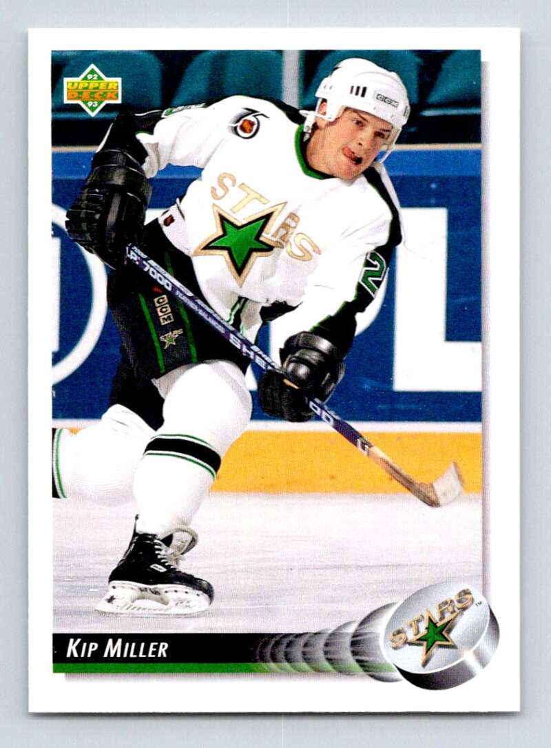 1992-93 Upper Deck Hockey #247 Kip Miller Minnesota North Stars Image 1