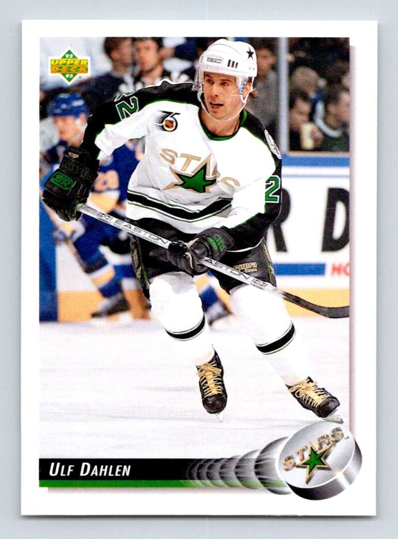 1992-93 Upper Deck Hockey #250 Ulf Dahlen Minnesota North Stars Image 1