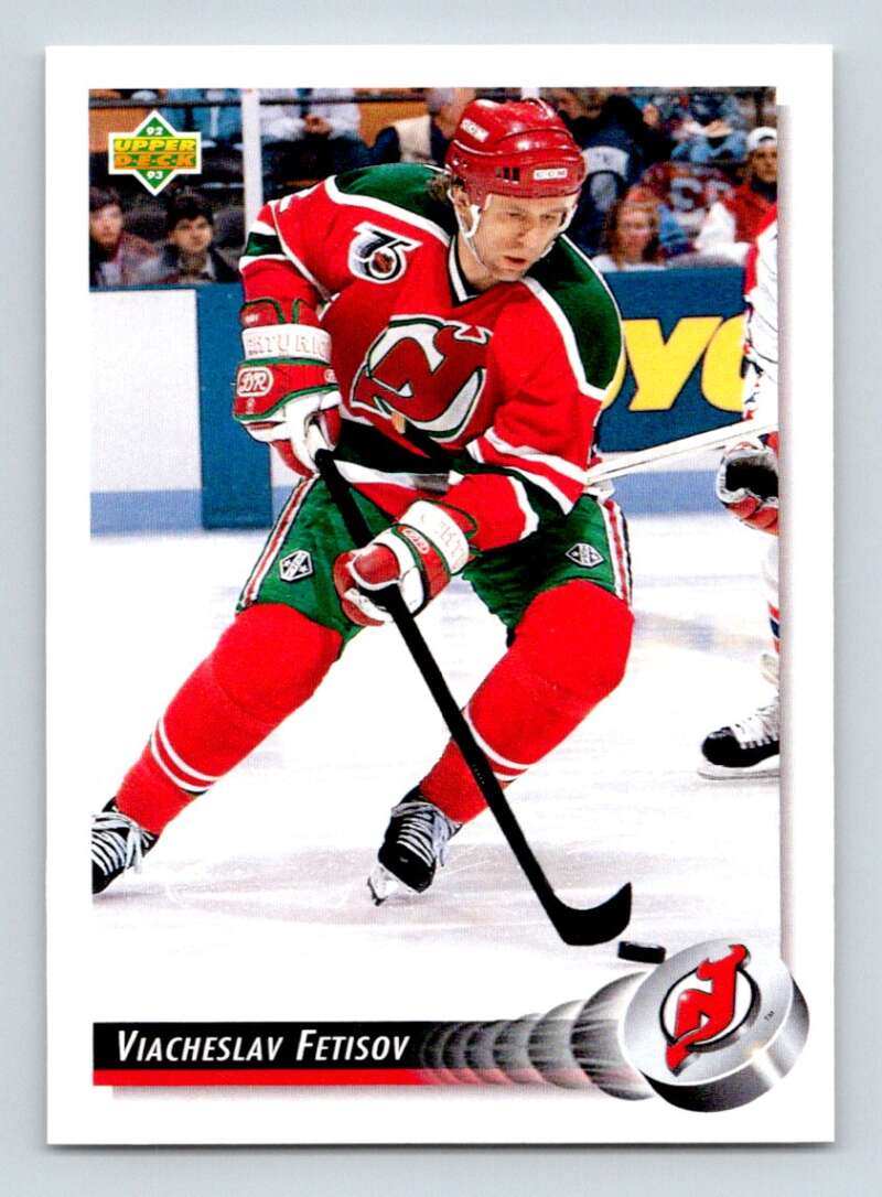 1992-93 Upper Deck Hockey #278 Slava Fetisov New Jersey Devils Image 1