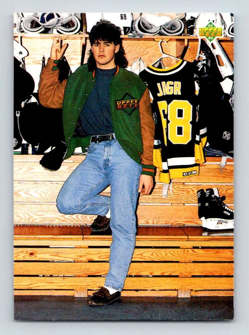 1992-93 Upper Deck Hockey #622 Jaromir Jagr PRO Pittsburgh Penguins Image 1