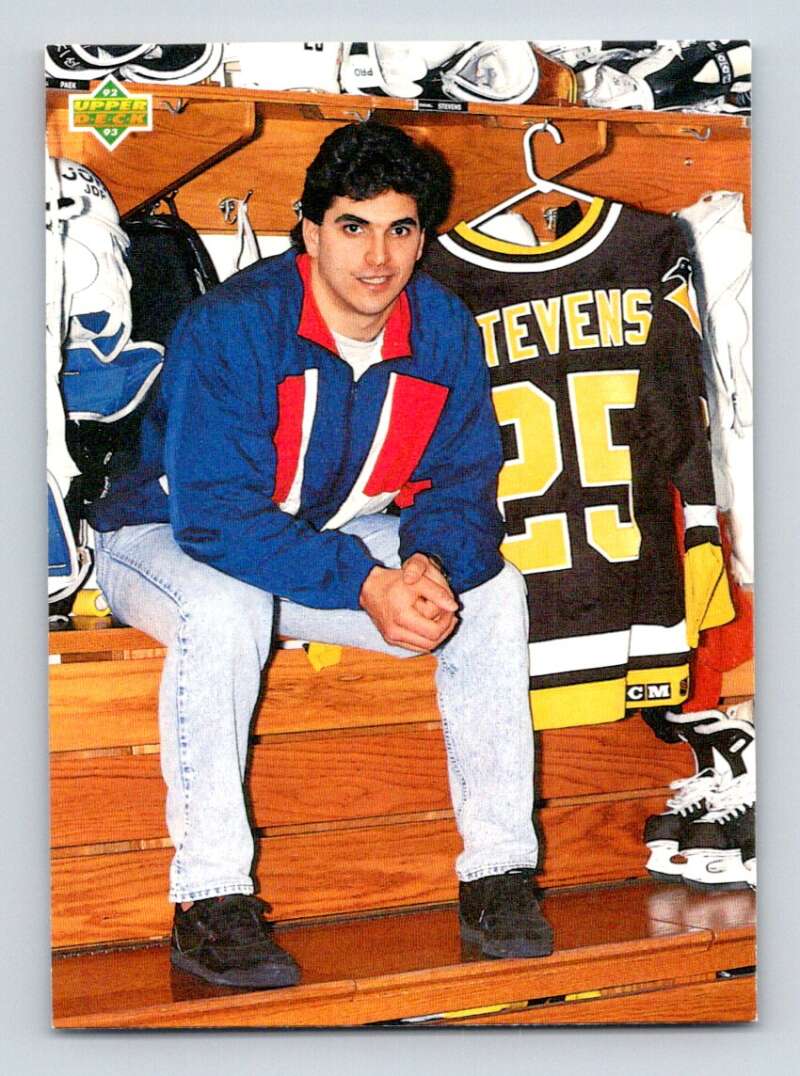 1992-93 Upper Deck Hockey #630 Kevin Stevens PRO Pittsburgh Penguins Image 1