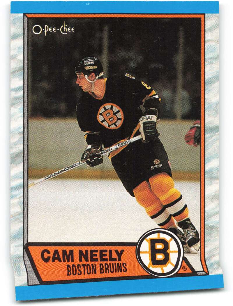 1989-90 O-Pee-Chee #15 Cam Neely Boston Bruins Image 1