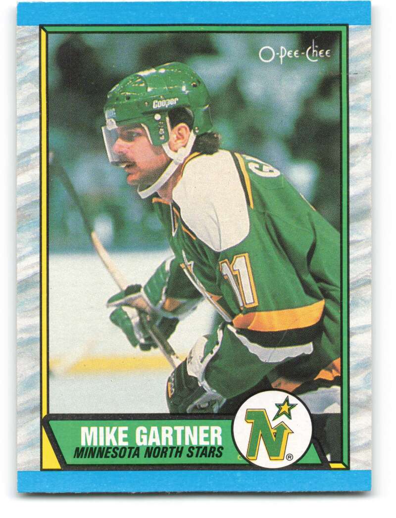 1989-90 O-Pee-Chee #30 Mike Gartner Minnesota North Stars Image 1