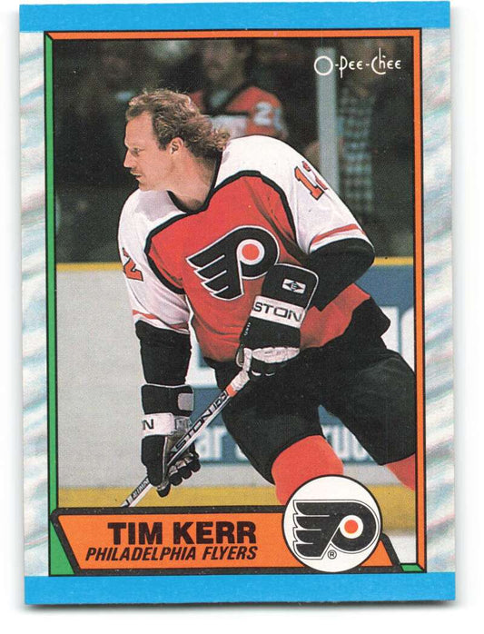 1989-90 O-Pee-Chee #72 Tim Kerr  Philadelphia Flyers  Image 1