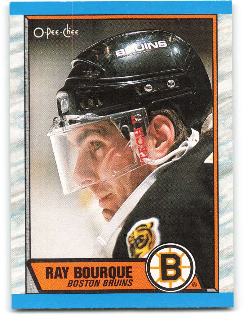 1989-90 O-Pee-Chee #110 Ray Bourque Boston Bruins Image 1