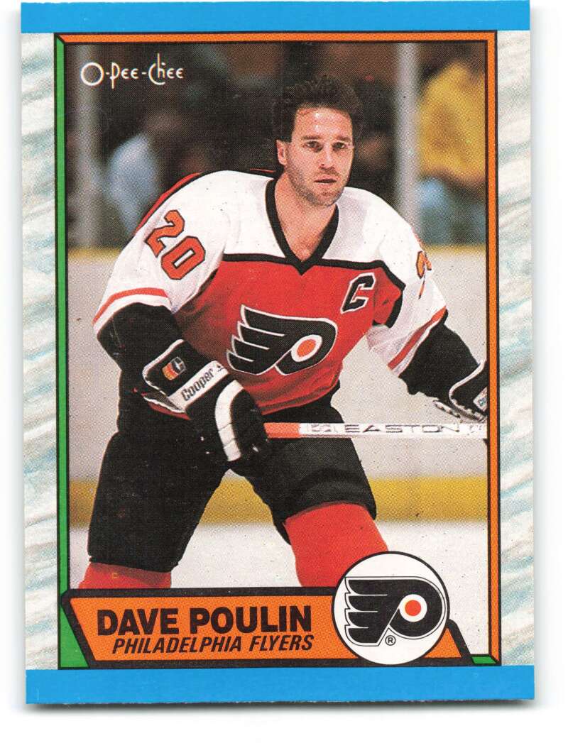 1989-90 O-Pee-Chee #115 Dave Poulin Philadelphia Flyers Image 1