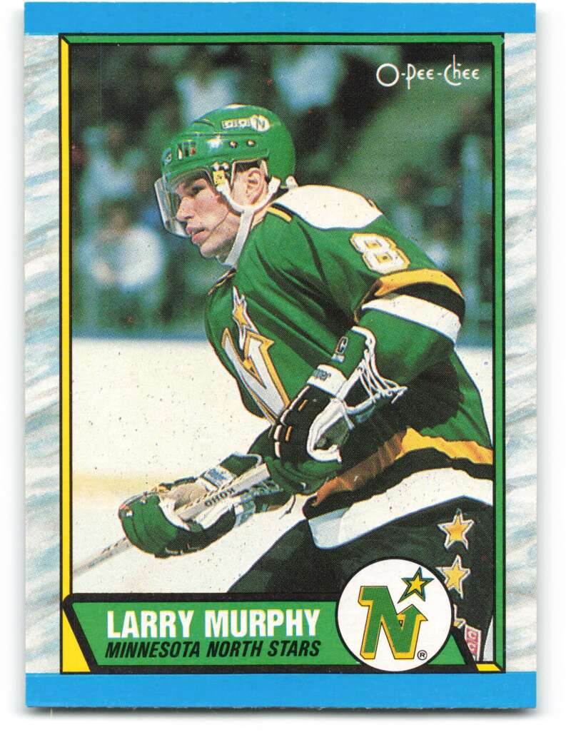1989-90 O-Pee-Chee #128 Larry Murphy Minnesota North Stars Image 1