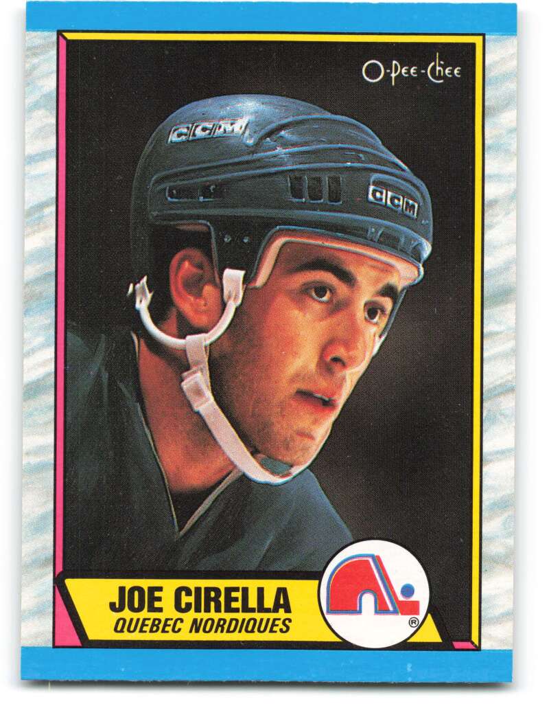 1989-90 O-Pee-Chee #130 Joe Cirella Quebec Nordiques Image 1