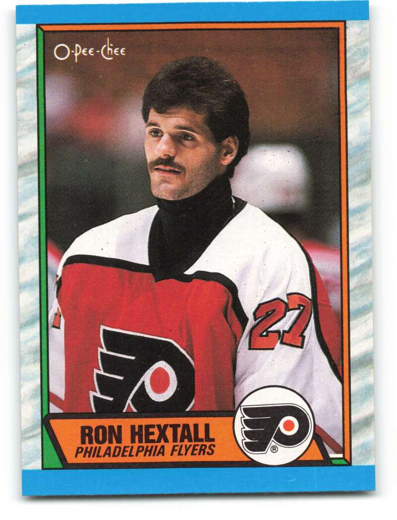 1989-90 O-Pee-Chee #155 Ron Hextall Philadelphia Flyers Image 1