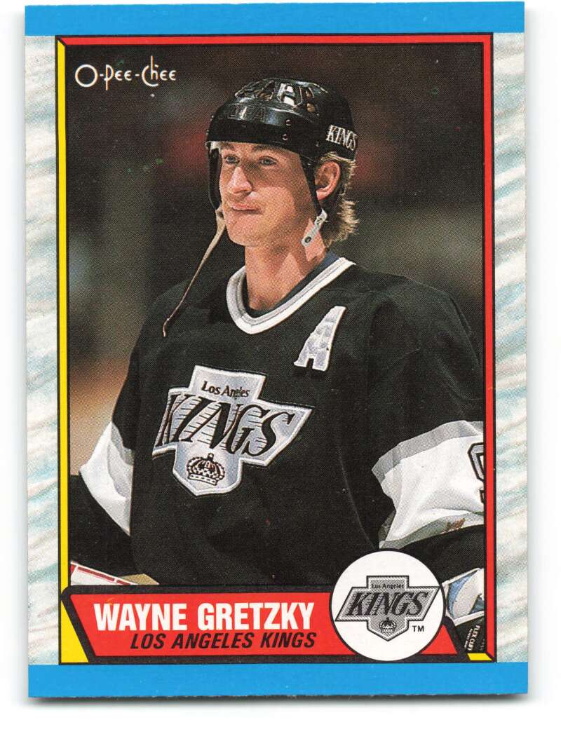 1989-90 O-Pee-Chee #156 Wayne Gretzky Los Angeles Kings Image 1