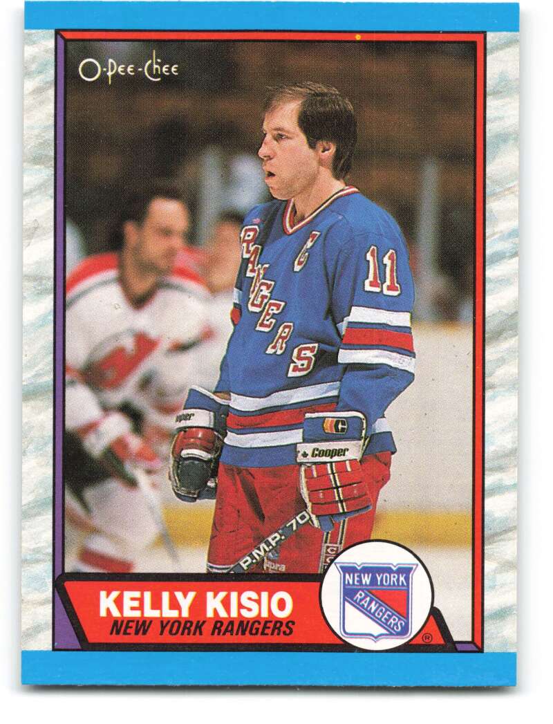 1989-90 O-Pee-Chee #171 Kelly Kisio New York Rangers Image 1
