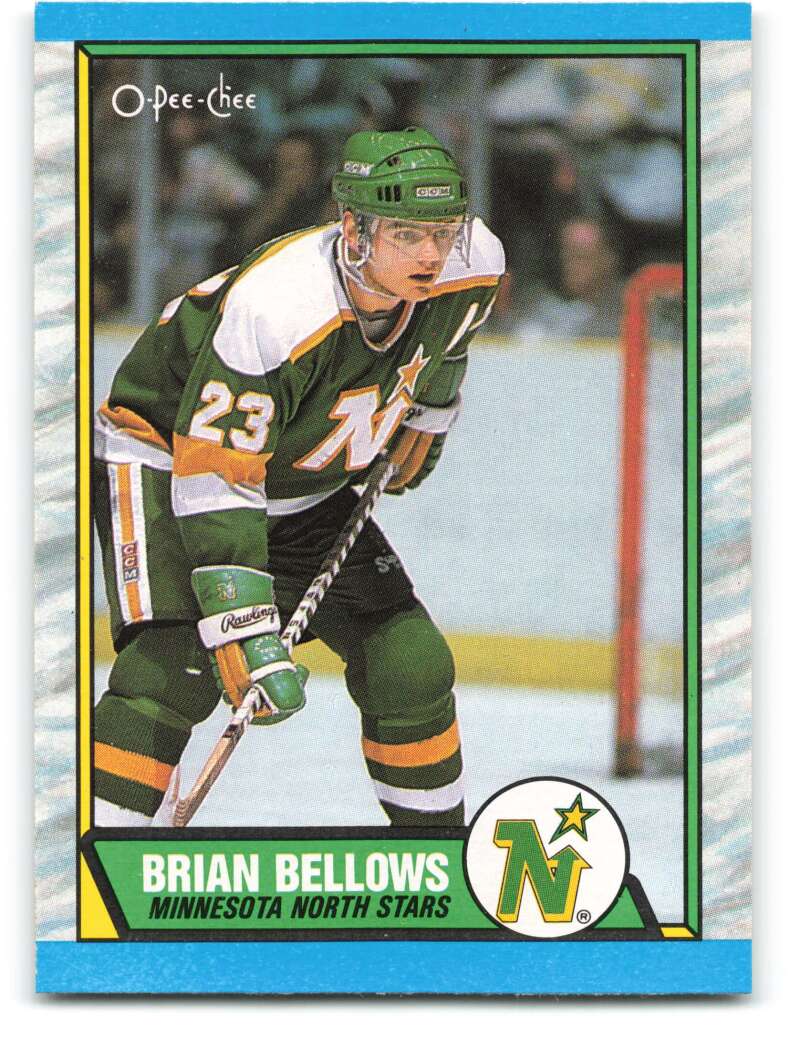 1989-90 O-Pee-Chee #177 Brian Bellows Minnesota North Stars Image 1