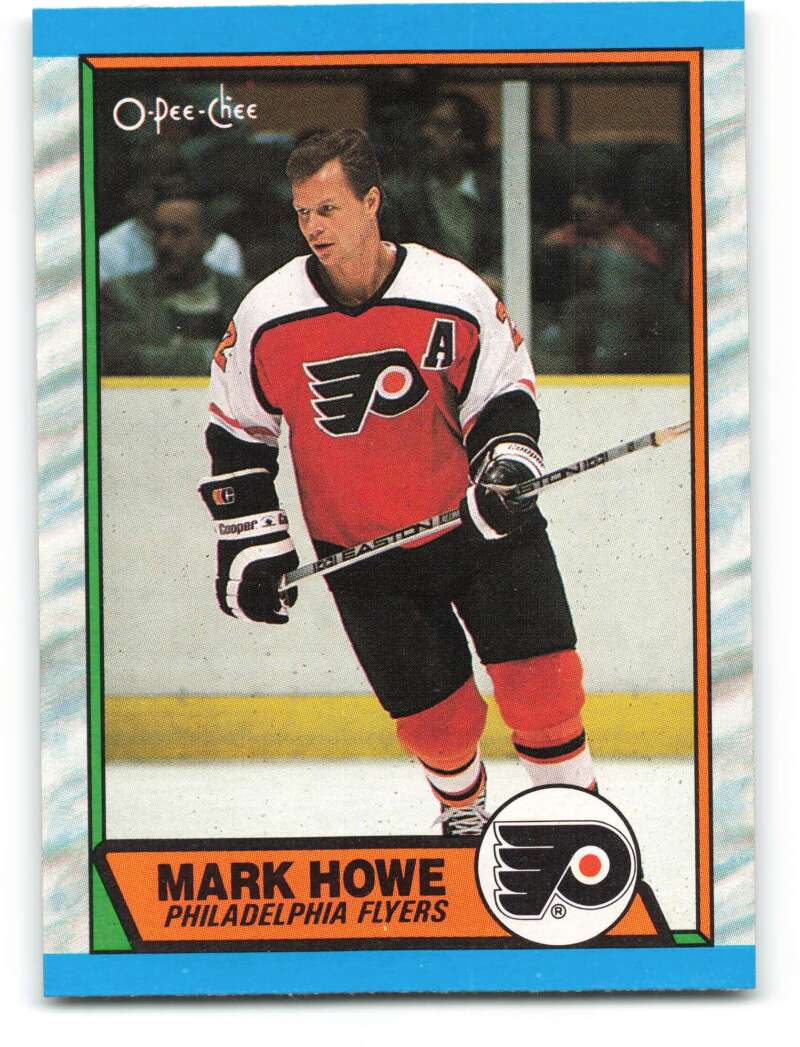 1989-90 O-Pee-Chee #191 Mark Howe Philadelphia Flyers Image 1