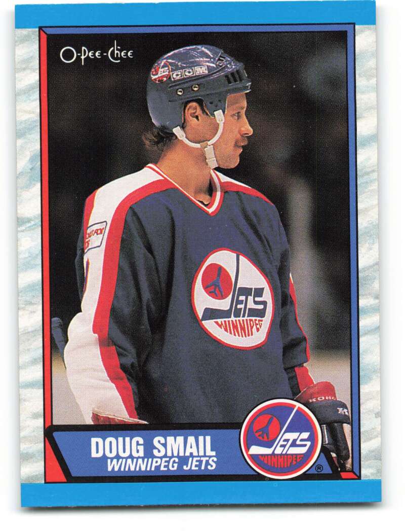 1989-90 O-Pee-Chee #294 Doug Smail Winnipeg Jets Image 1