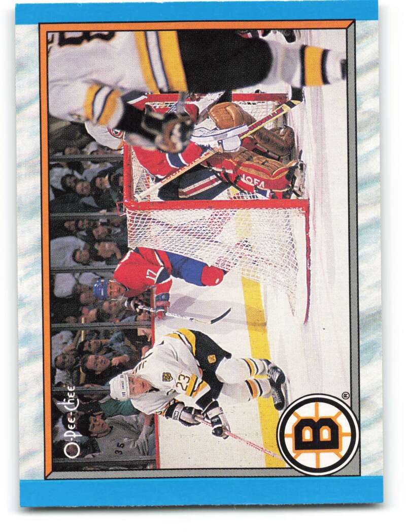 1989-90 O-Pee-Chee #298 Boston Bruins Boston Bruins Image 1