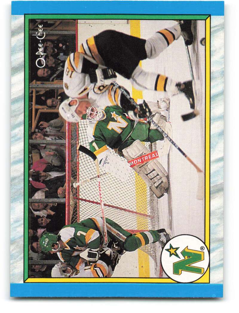 1989-90 O-Pee-Chee #306 Minnesota North Stars Minnesota North Stars Image 1