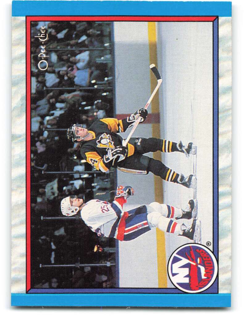 1989-90 O-Pee-Chee #309 New York Islanders New York Islanders Image 1