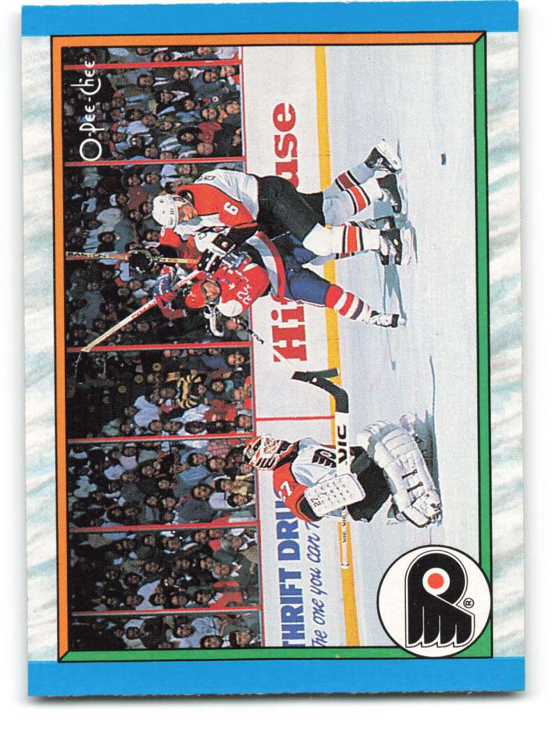1989-90 O-Pee-Chee #311 Philadelphia Flyers Philadelphia Flyers Image 1