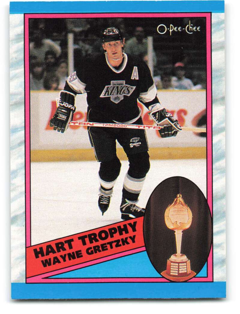 1989-90 O-Pee-Chee #320 Wayne Gretzky Los Angeles Kings Image 1