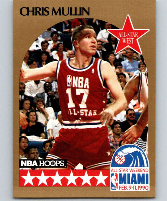 1990-91 Hopps Basketball #22 Chris Mullin AS  SP Golden State Warriors  Image 1