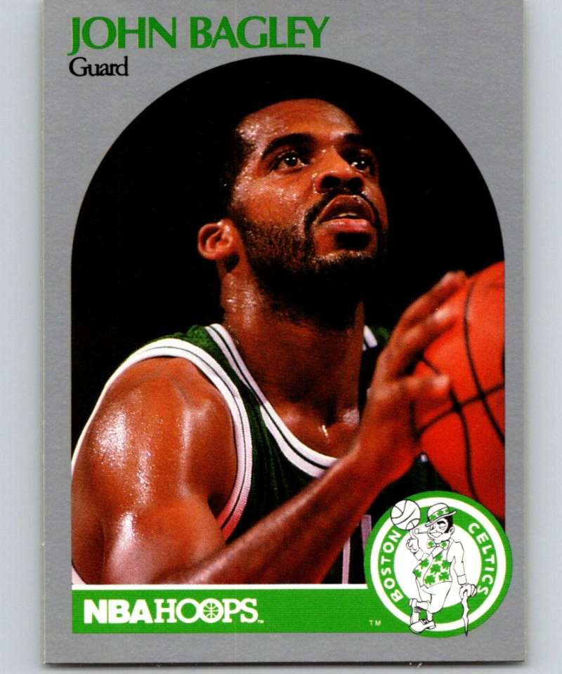 1990-91 Hopps Basketball #38 John Bagley Boston Celtics Image 1