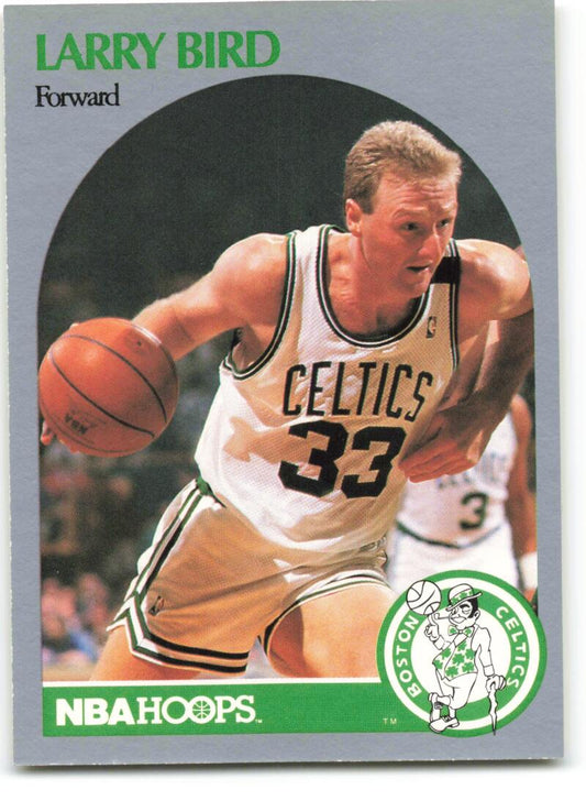 1990-91 Hopps Basketball #39 Larry Bird  Boston Celtics  Image 1