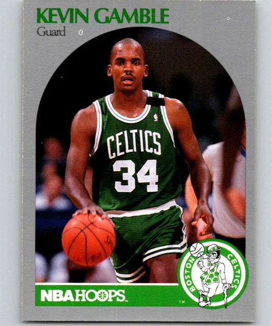 1990-91 Hopps Basketball #40 Kevin Gamble  Boston Celtics  Image 1
