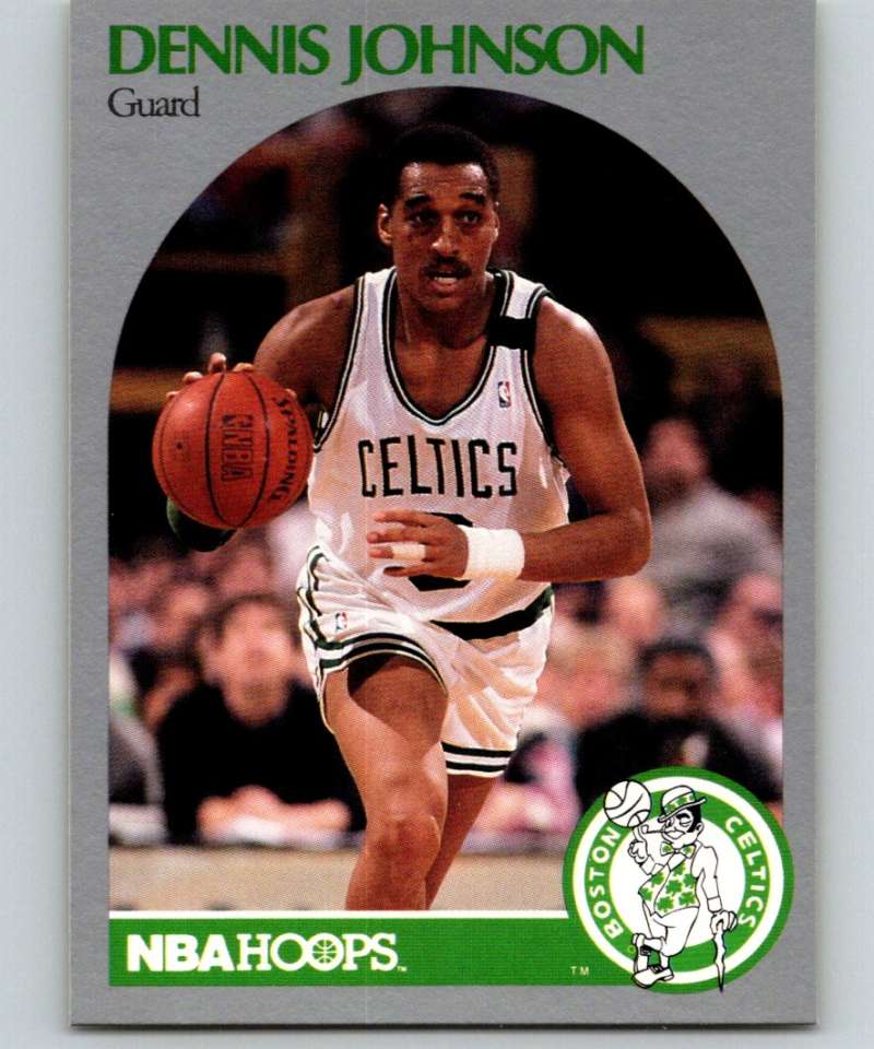 1990-91 Hopps Basketball #41 Dennis Johnson SP Boston Celtics Image 1