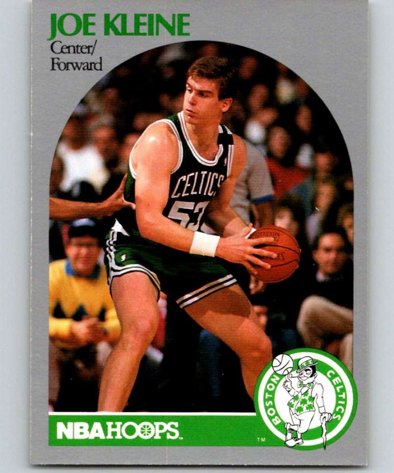 1990-91 Hopps Basketball #42 Joe Kleine Boston Celtics Image 1