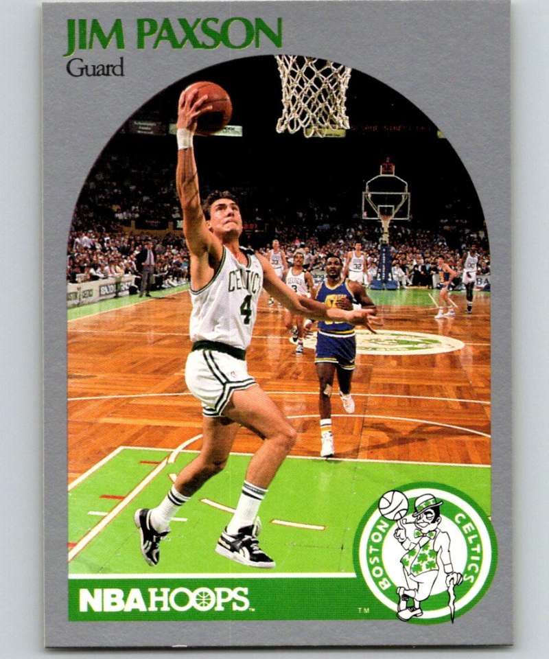 1990-91 Hopps Basketball #46 Jim Paxson SP Boston Celtics Image 1