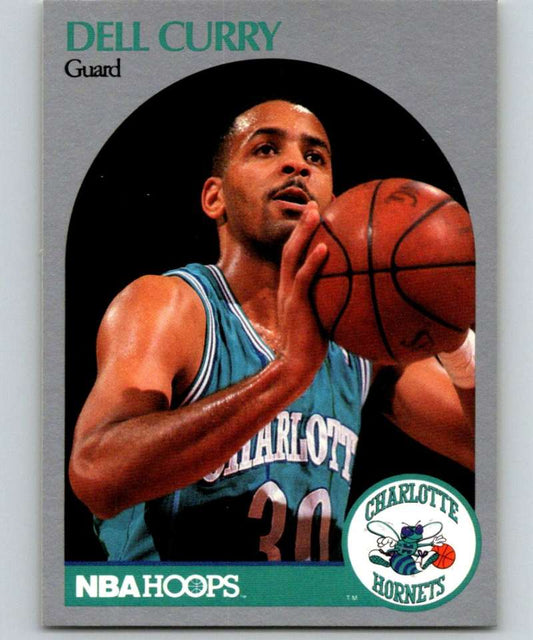 1990-91 Hopps Basketball #52 Dell Curry  Charlotte Hornets  Image 1