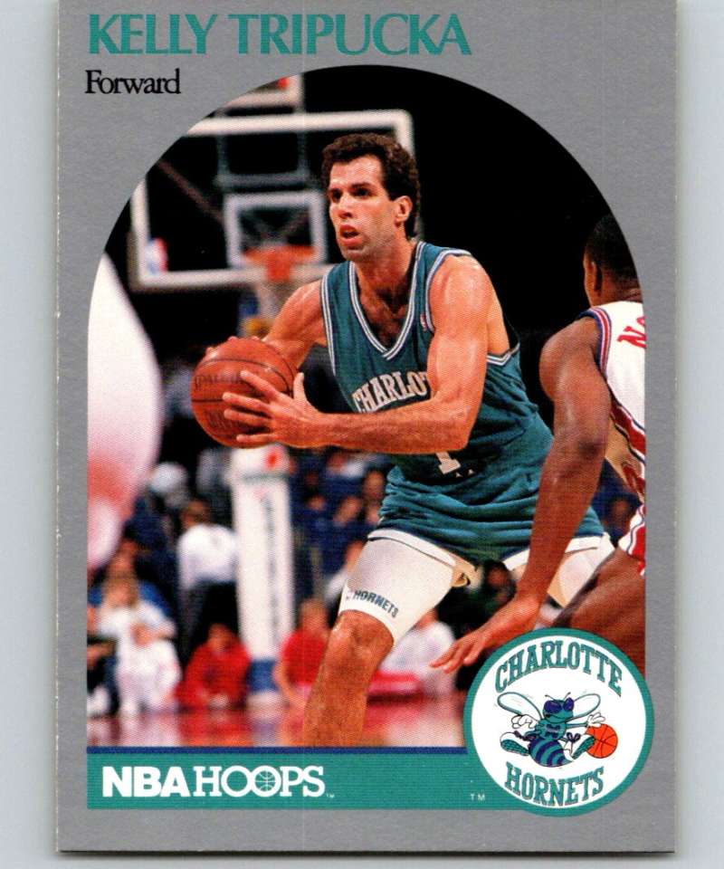 1990-91 Hopps Basketball #59 Kelly Tripucka Charlotte Hornets Image 1