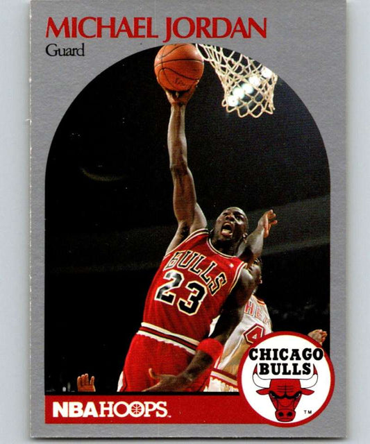 1990-91 Hopps Basketball #65 Michael Jordan  Chicago Bulls  Image 1